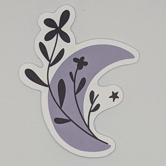 Moon Sticker - Picture 1 of 2